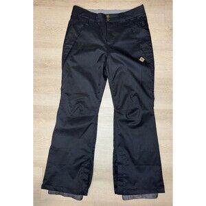 DC Black Snowboard Ski Pants 5k Waterproof Insulated Size Medium Men’s M